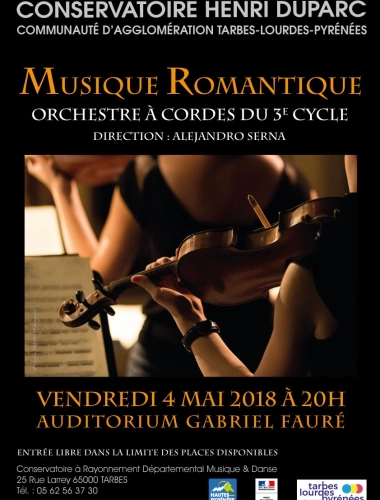 Orchestre à Cordes du 3e Cycle – Musique Romantique