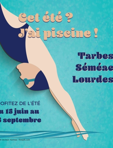 Les piscines de l'agglo vous souhaitent un bel été !