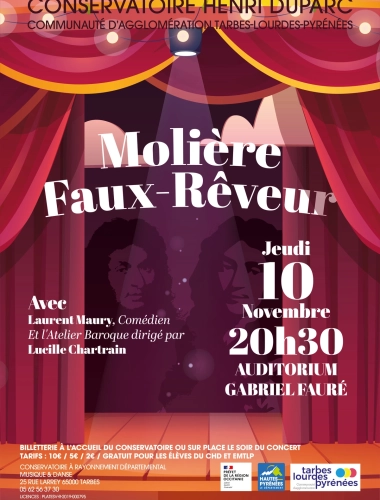 Spectacle "Molière Faux-Rêveur"