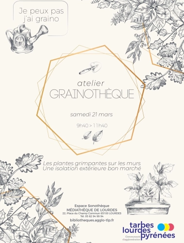 Atelier grainothèque / ANNULÉ