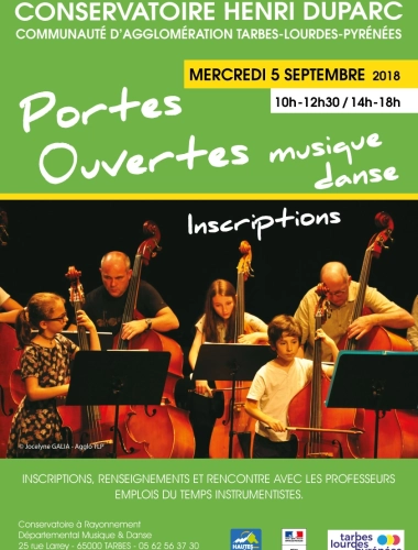 Inscriptions 18'19 et Portes Ouvertes