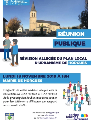 Réunion Publique PLU Horgues