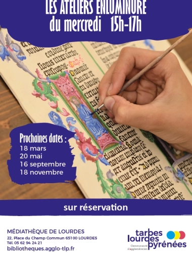 ANNULÉ Atelier enluminure