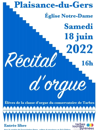 Concert de la classe d'Orgue