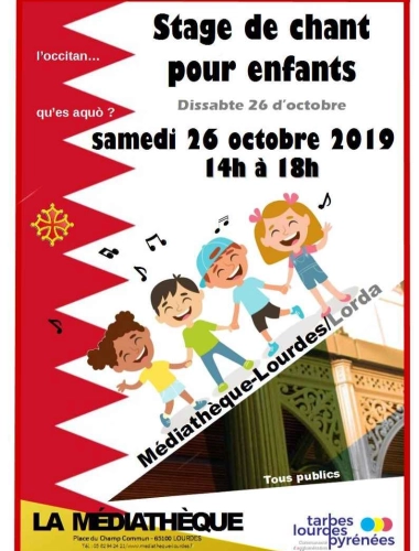Stage de chants pour enfants