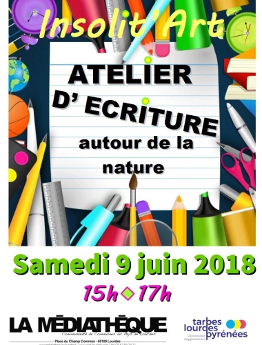 Atelier d'écriture