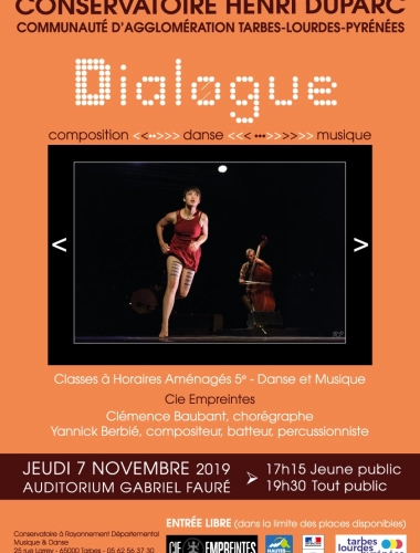 "Dialogue" : composition, danse, musique