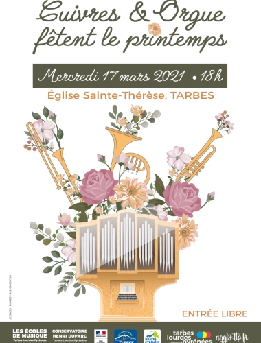 ÉVÉNEMENT ANNULÉ : Cuivres et Orgue fêtent le printemps
