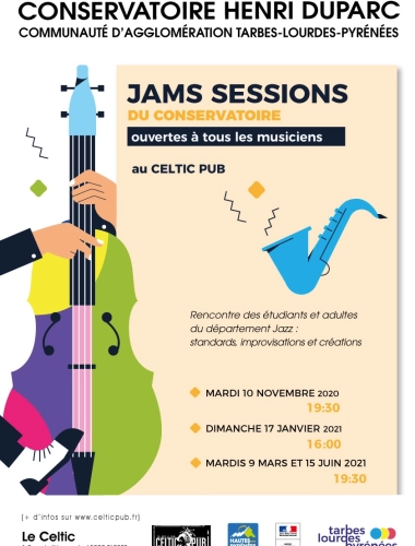 ÉVÉNEMENT ANNULÉ : Jam Session du Conservatoire