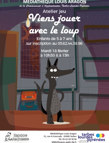 Viens jouer avec le loup !