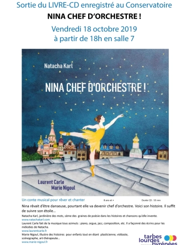 Sortie Livre-CD " Nina Chef d'Orchestre"