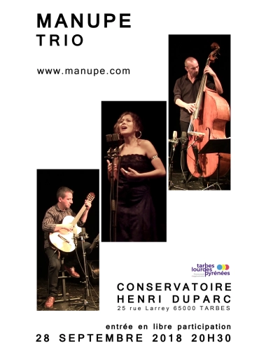 Concert "Manupe trio"