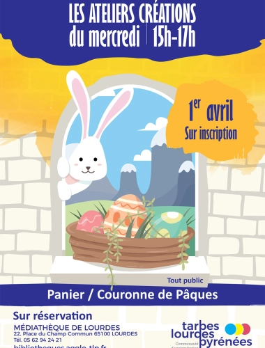 ANNULÉ Atelier créatif