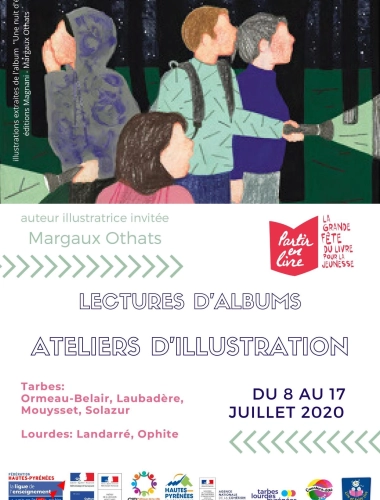 Lectures d'albums & ateliers d'illustration
