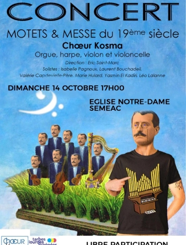 Choeur Kosma : concerts Motets & Messe du 19ème siècle