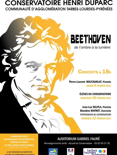 ÉVÉNEMENT ANNULÉ : BEETHOVEN, de l'ombre à la lumière