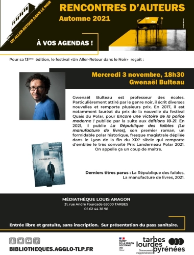 Rencontre d'auteur - Gwenaël BULTEAU