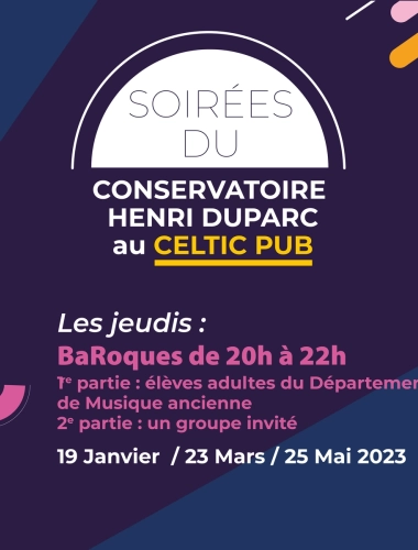 Soirée BaRoque du Conservatoire