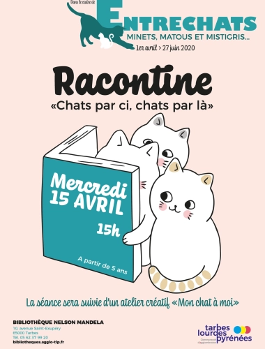 ANNULÉ Racontine "Chats par ci, chats par là"