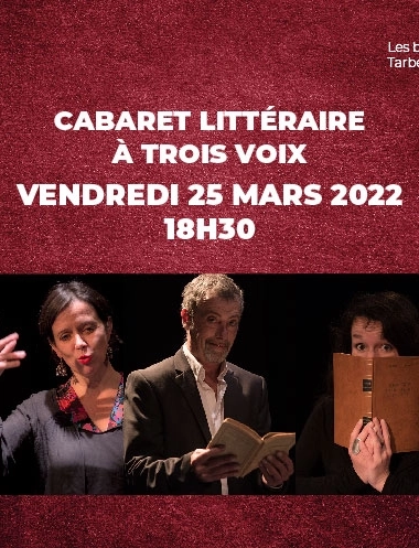 "Amour Amour" - cabaret littéraire à trois voix
