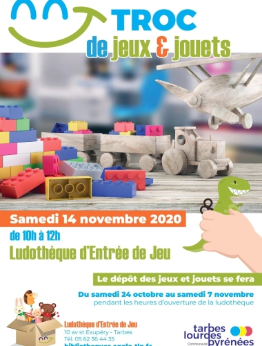 ANNULÉ - Troc de jeux et de jouets