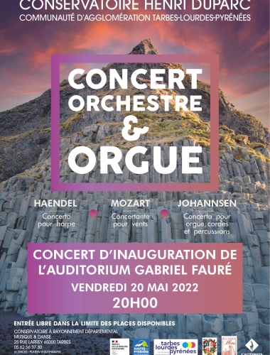 CONCERT D'INAUGURATION DE L'AUDITORIUM GABRIEL FAURÉ