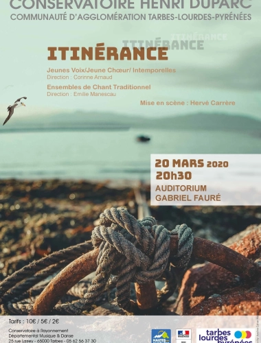 ÉVÉNEMENT ANNULÉ : "Itinérance"