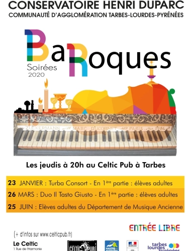 ÉVÉNEMENT ANNULÉ : Les Soirées "BaRoques" au Celtic