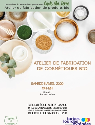 ANNULÉ Atelier de fabrication de cosmétiques bio