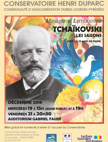 Musique et Littérature - Tchaïkovski "Les saisons"