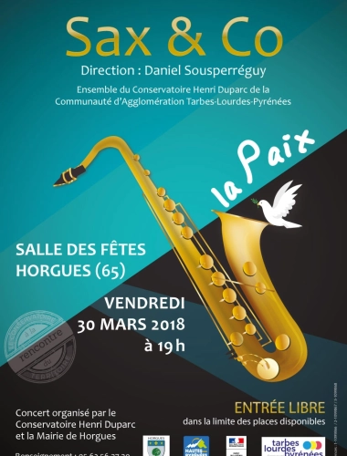 Concert Sax & Co - Conservatoire
