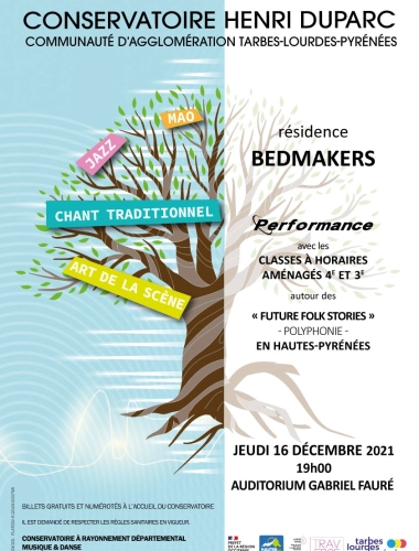 REPORT : ”Future Folk Stories” - Performance 4e et 3e CHAM / Résidence Bedmakers