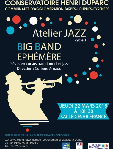 Atelier Jazz & Big Band éphémère - Conservatoire