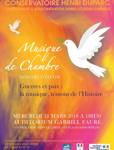 Concert de Musique de Chambre - Conservatoire