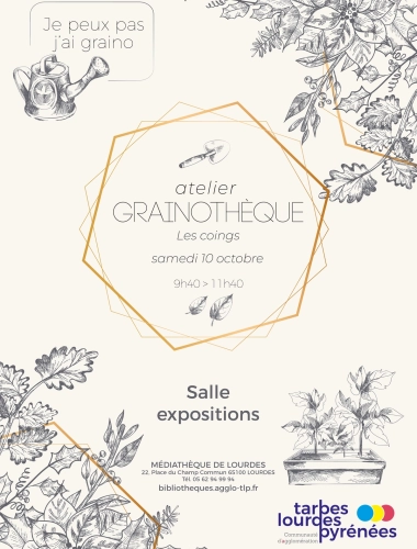 [ANNULÉ] Atelier grainothèque