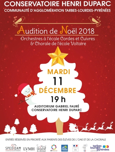 Audition de Noël