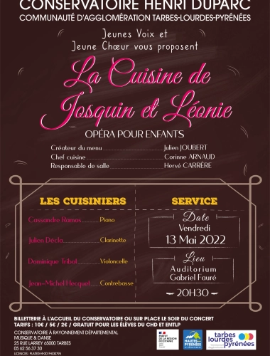 La Cuisine de Josquin & Léonie - Opéra pour enfants
