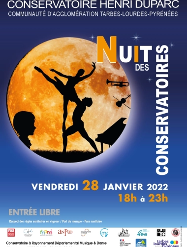 ÉVÉNEMENT REPORTÉ : La Nuit des Conservatoires 2022