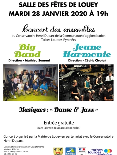 Concert Jeune Harmonie et Big Band