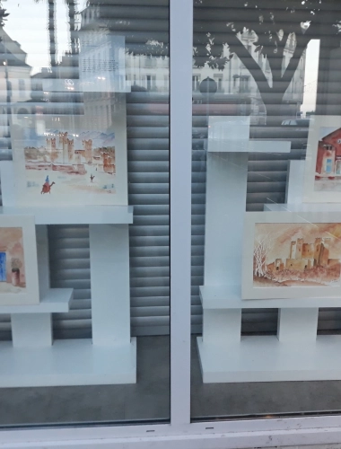 Exposition peinture aquarelle Maryse Hitte