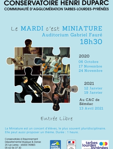 Miniature au Conservatoire