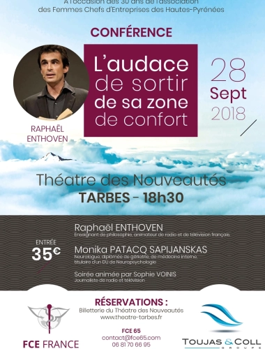 Conférence : l'audace de sortir de sa zone de confort