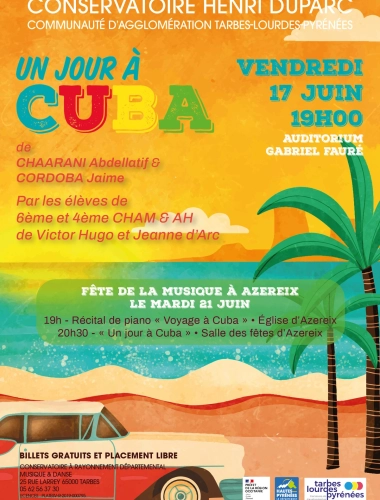 Concert CHAM - Un jour à CUBA