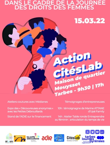 Journée des droits des femmes - Action CitésLab