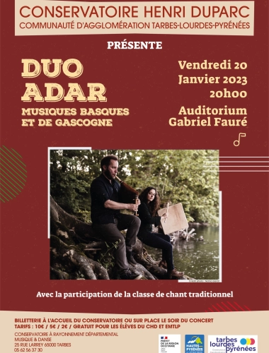 Concert du DUO ADAR
