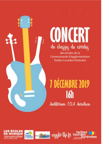 Concert de classes de cordes des écoles de la Communauté d'agglomération