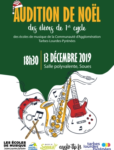 Audition de Noël des élèves de 1er cycle
