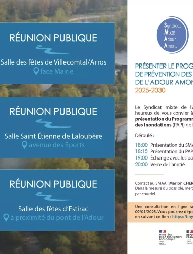 Réunions Publiques PAPI
