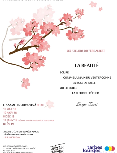 Ateliers d'écriture de poésie