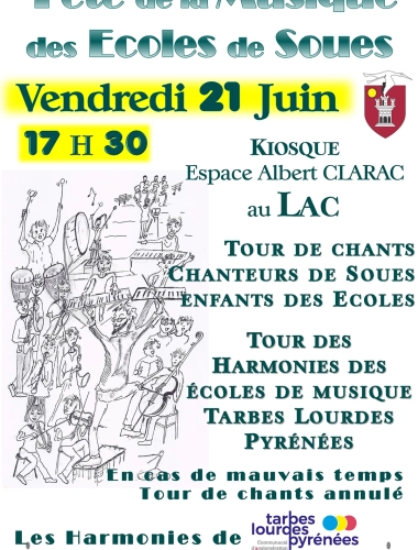 Fête de la musique des écoles de musique de Soues